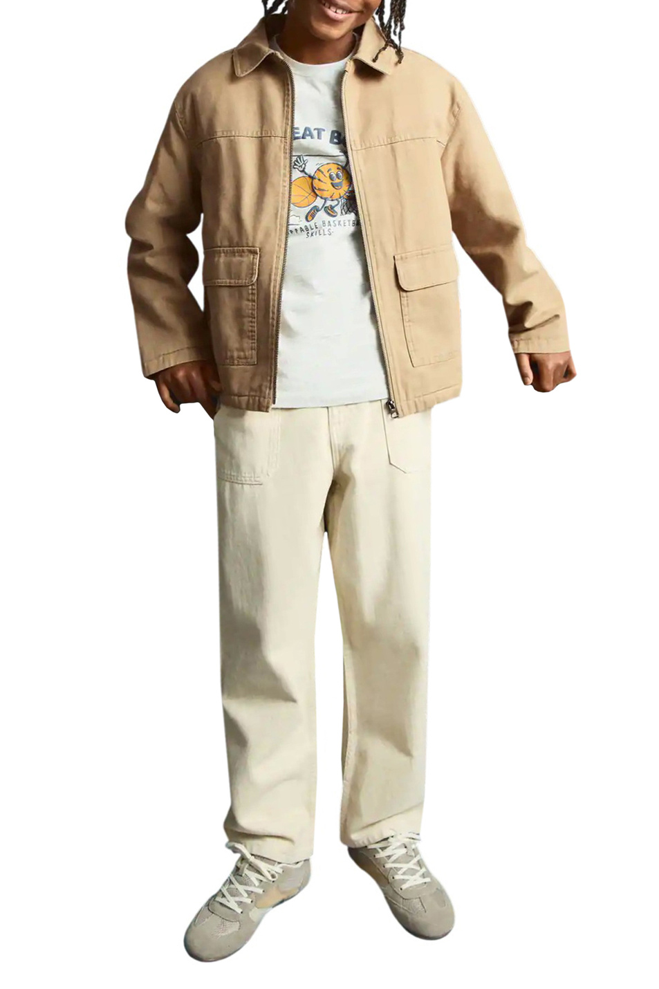 Мальчикам Mango Kids Куртка AGAFAY из хлопка (цвет ), артикул 27074427 | Фото 3