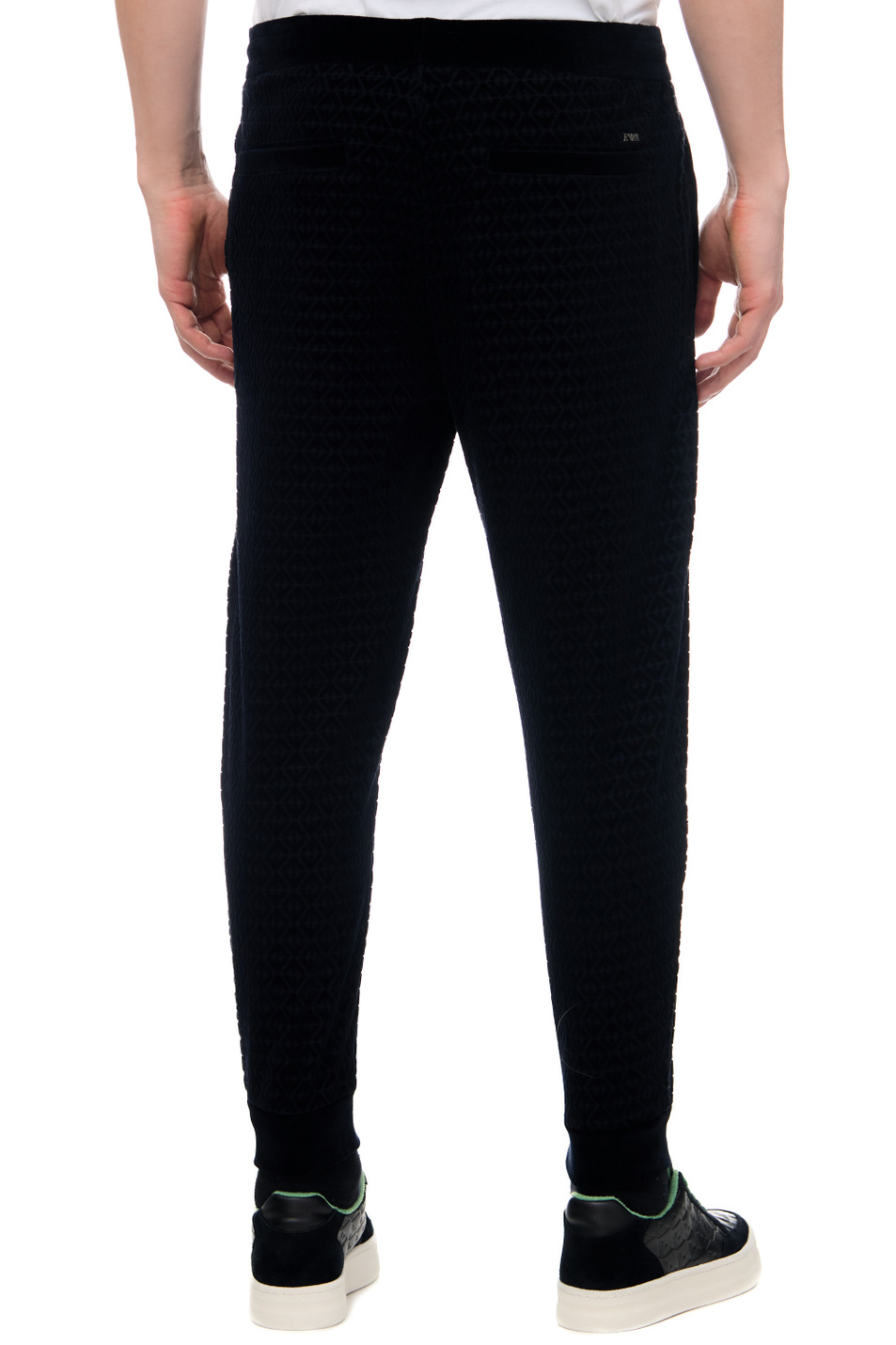 Мужской Emporio Armani Брюки с рельефным узором (цвет ), артикул 6L1P99-1JJWZ | Фото 4
