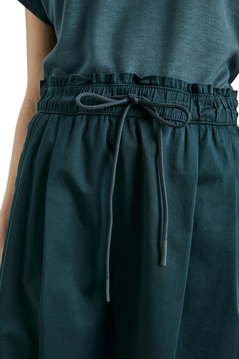 Женский Gerry Weber Расклешенная юбка с кулиской на поясе (цвет ), артикул 610102-66217 | Фото 4