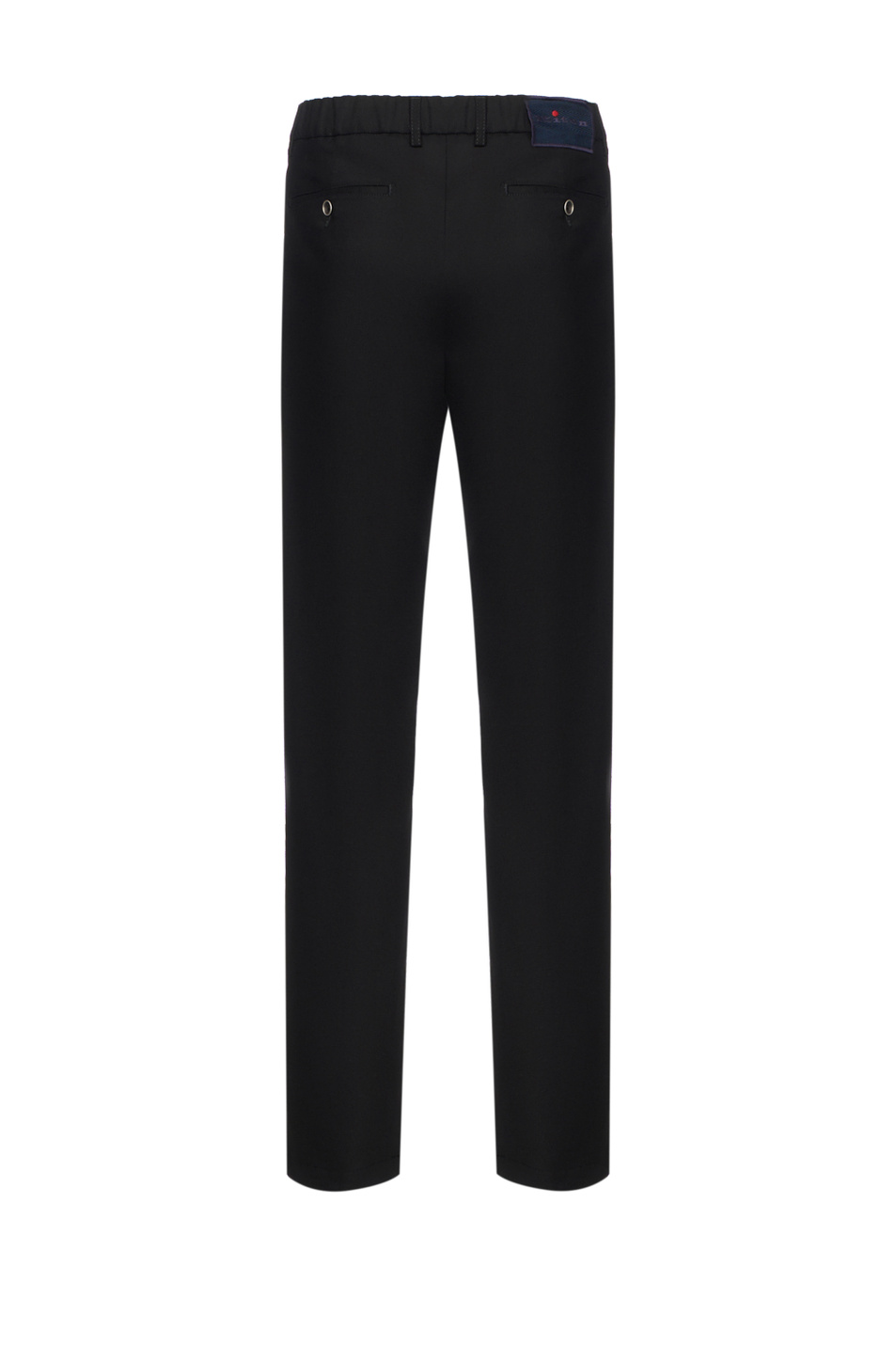 Брюки из шерсти|Основной цвет:Черный Мужской Kiton Брюки из шерсти (цвет ), артикул UFPPEK0124G08000 | Фото 2