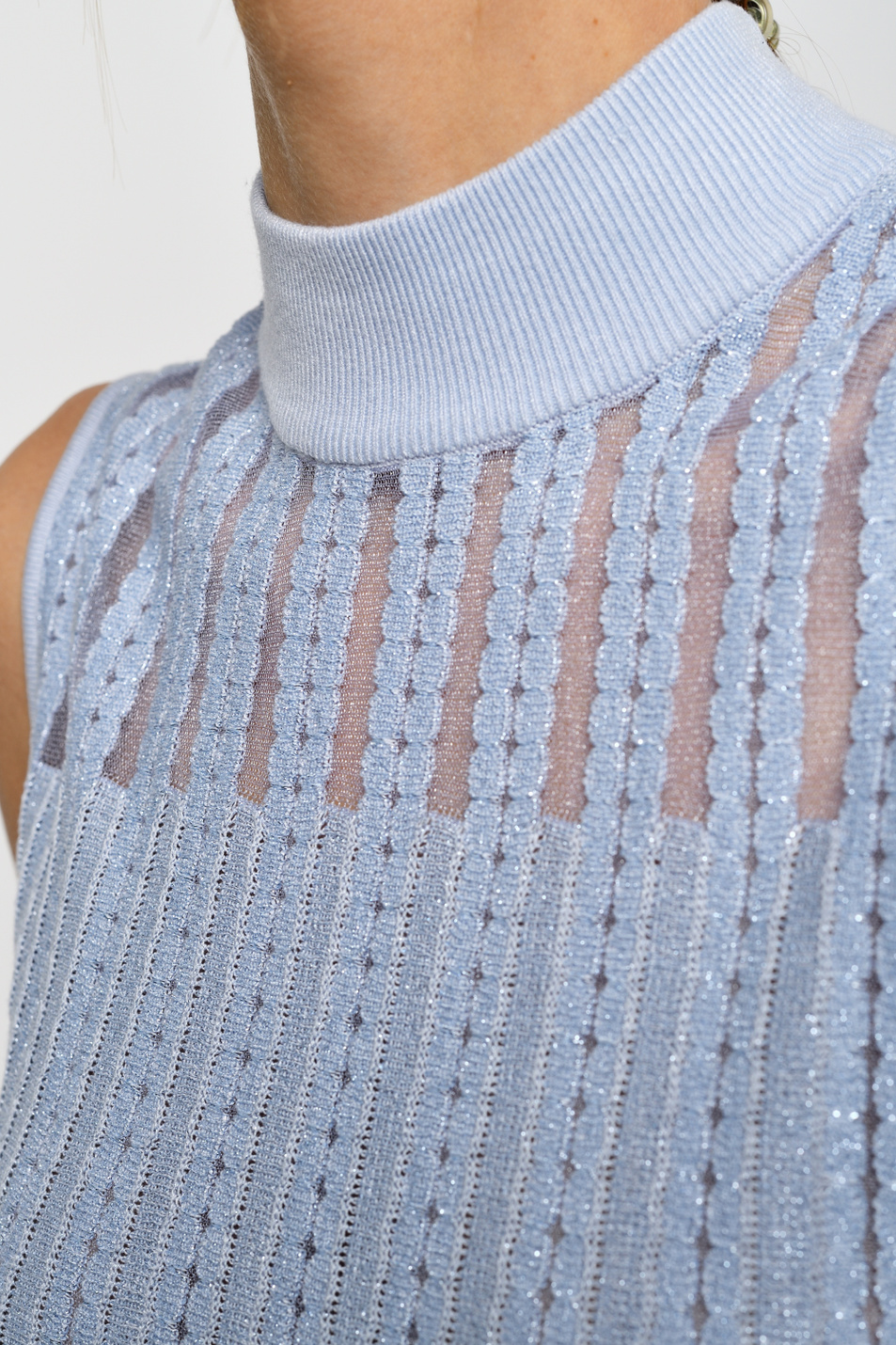 Emporio Armani Платье из смесовой вискозы с добавлением мерсеризованной нити (цвет ), артикул 3H2AT2-2M05Z | Фото 5