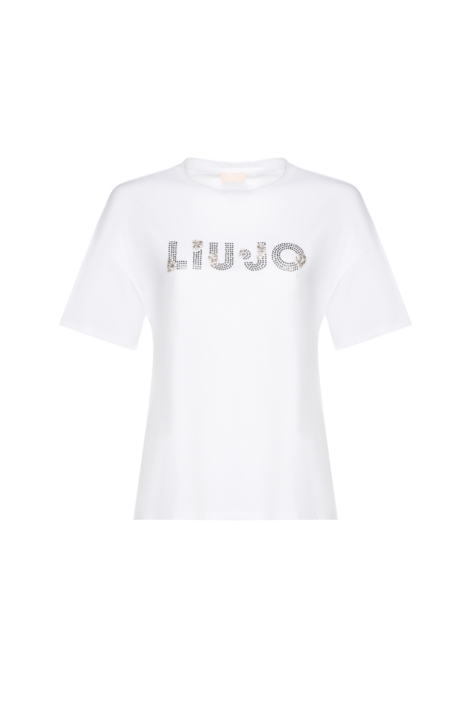 Женский Liu Jo Футболка со стразами (цвет ), артикул MF5347JS923 | Фото 1