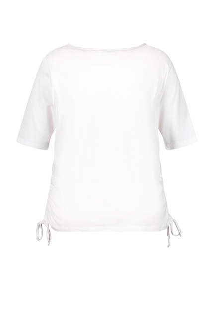 Джемпер с завязками сбоку|Основной цвет:Белый|Артикул:271022-26100 | Фото 2
