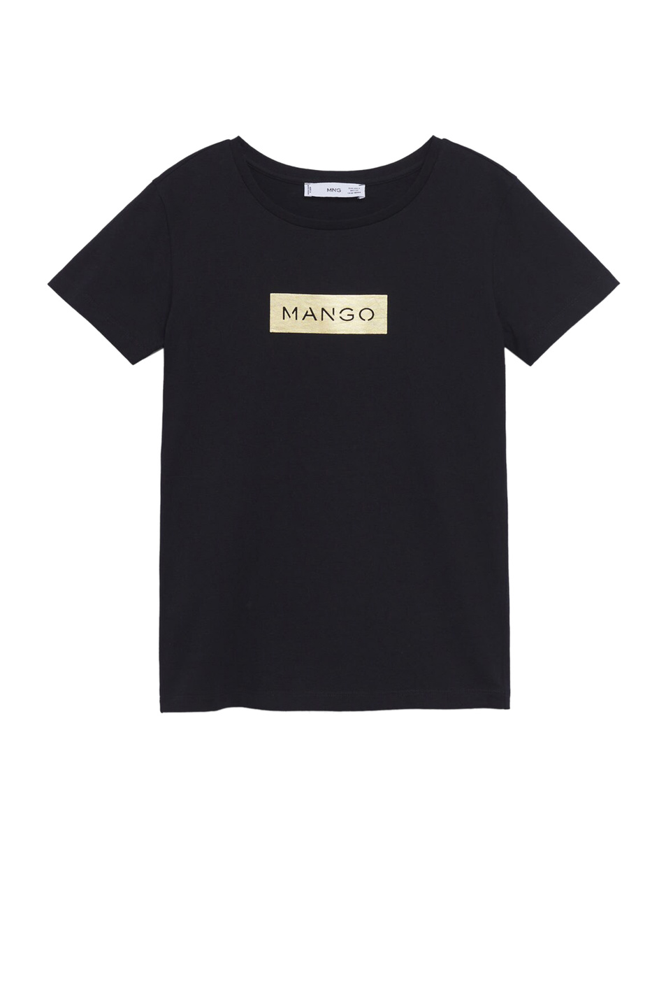 Mango Хлопковая футболка PSTMANGO с логотипом (цвет ), артикул 17020167 | Фото 1