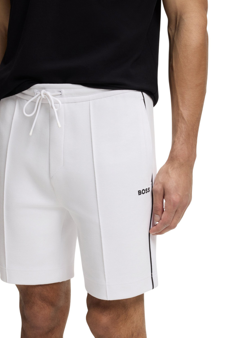 Мужской BOSS Шорты Join из смесового хлопка (цвет ), артикул 50561776 | Фото 5