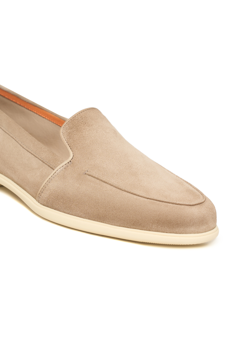 Женский Santoni Лоферы MALIBU из натуральной замши (цвет ), артикул WULB72051AS1SAEAE40 | Фото 5