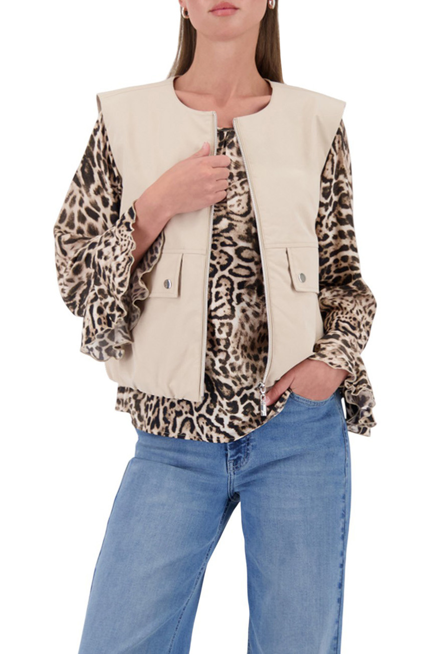 Женский Monari Жилет с карманами (цвет ), артикул 410367 | Фото 3