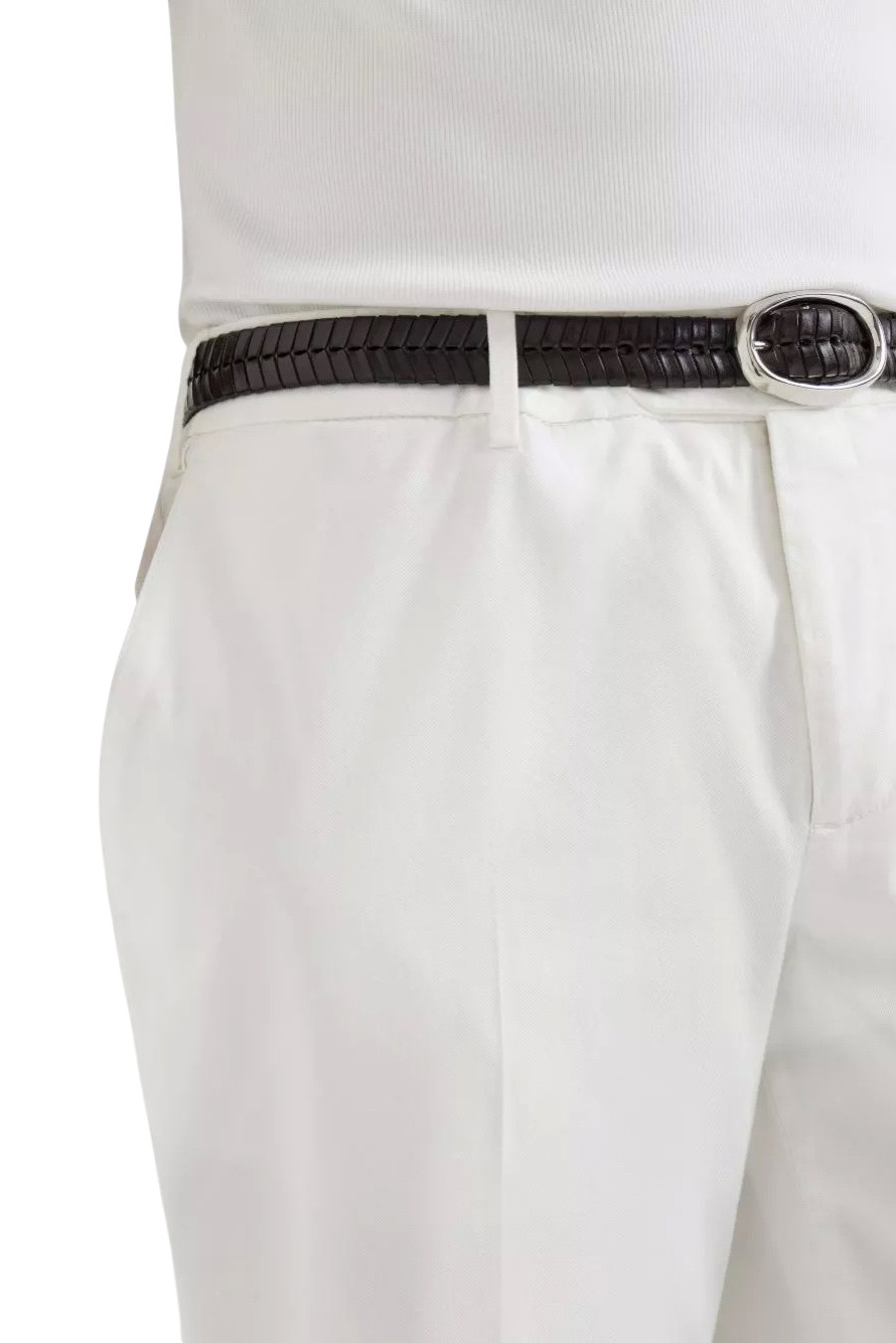 Мужской Brunello Cucinelli Брюки из эластичного хлопка (цвет ), артикул M289LI1770 | Фото 5