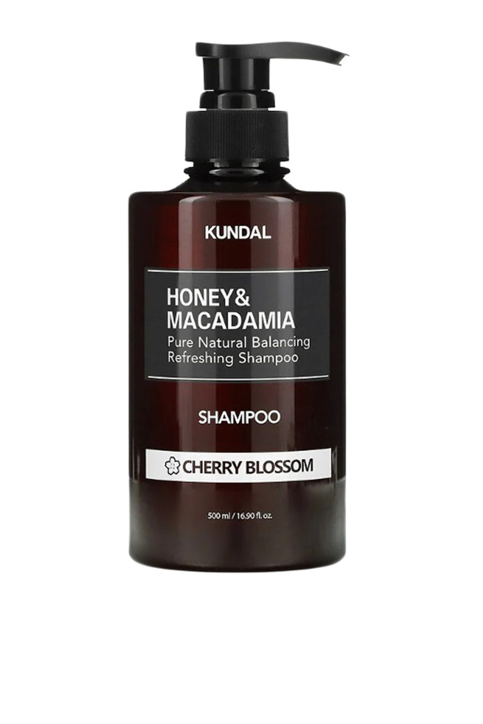 Не имеет пола KUNDAL Шампунь Honey & Macadamia Shampoo Cherry Blossom, 500 мл (цвет ), артикул K8809568740449 | Фото 1