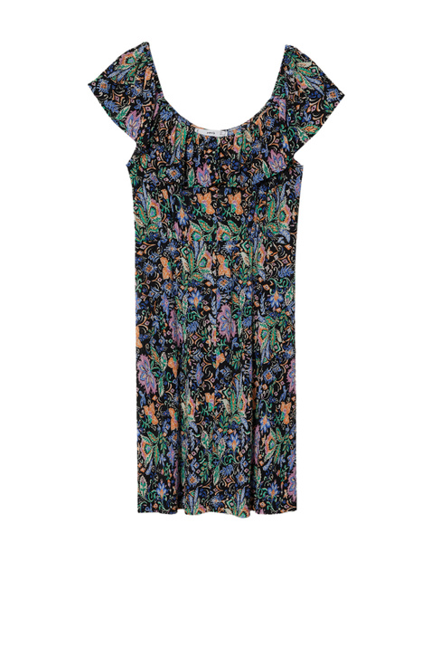 Mango Платье SARAY с рюшами на вырезе ( цвет), артикул 27029202 | Фото 1