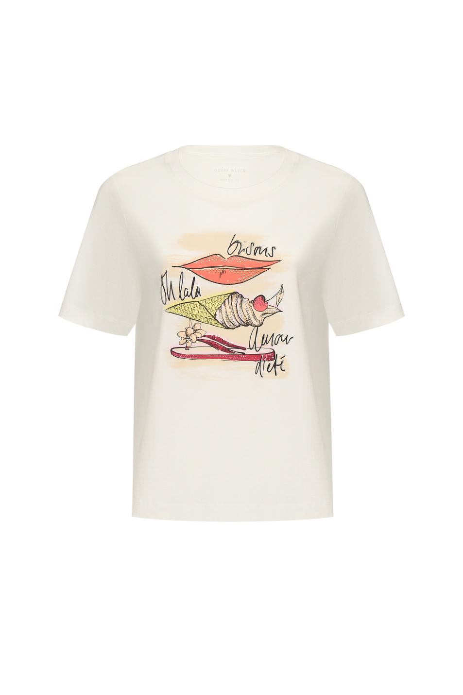 Женский Gerry Weber Футболка с принтом (цвет ), артикул N61725 | Фото 1