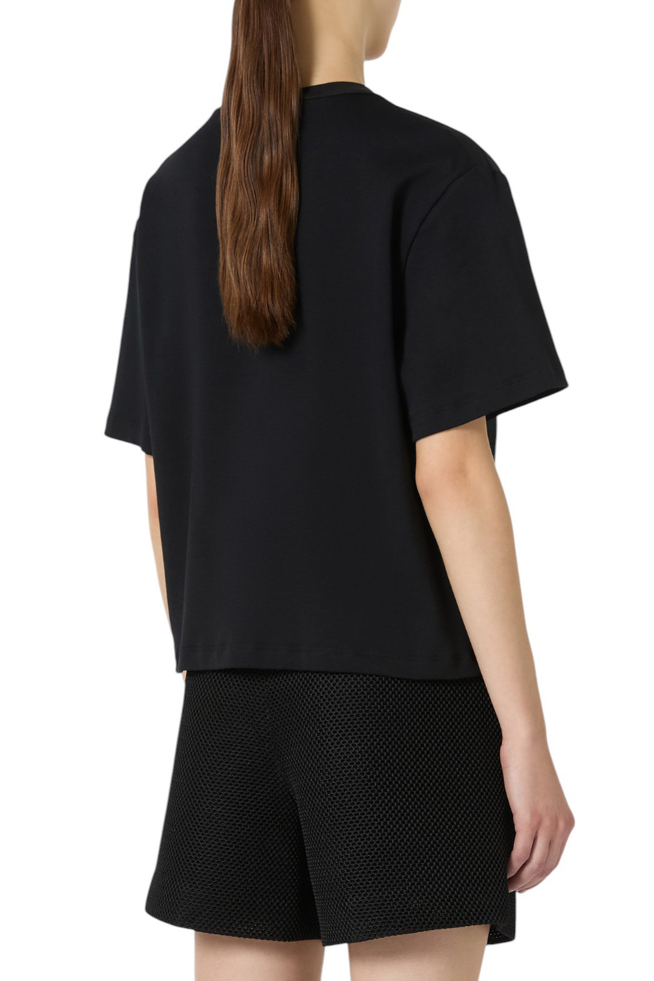 Женский Max Mara Футболка COLLE с бантом (цвет ), артикул 2521946011 | Фото 4