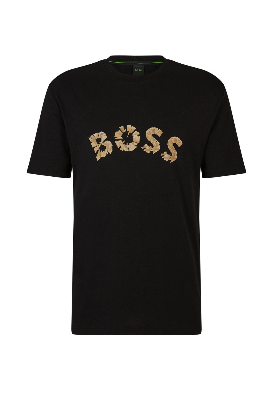 Мужской BOSS Футболка из натурального хлопка с логотипом (цвет ), артикул 50477617 | Фото 1