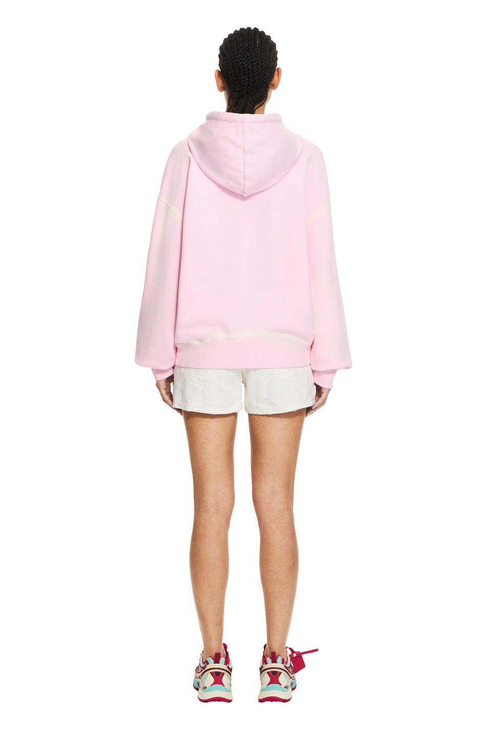 Женский Off-White Шорты Star Jacquard Doll (цвет ), артикул OWYC019S26DEN0010200 | Фото 4