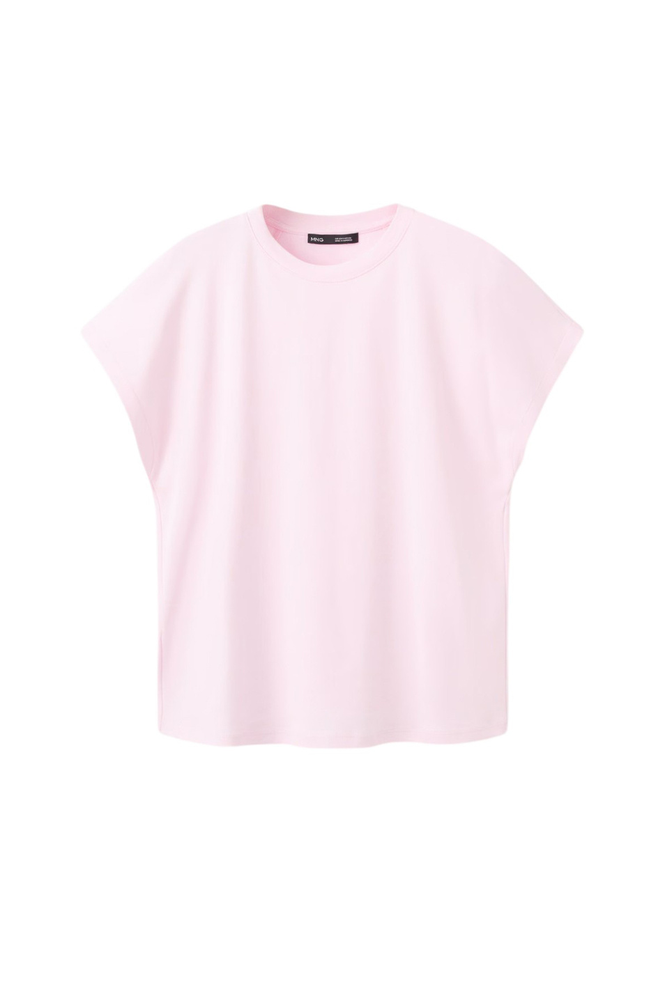 Женский Mango Футболка SEVILLA из хлопка (цвет ), артикул 27954096 | Фото 1