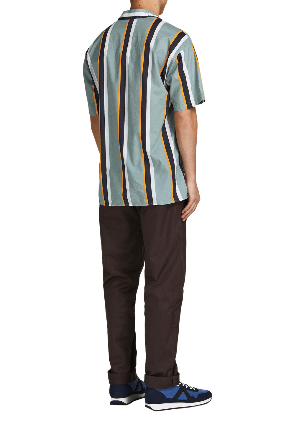 Мужской Jack & Jones Рубашка с коротким рукавом и принтом (цвет ), артикул 12199517 | Фото 4