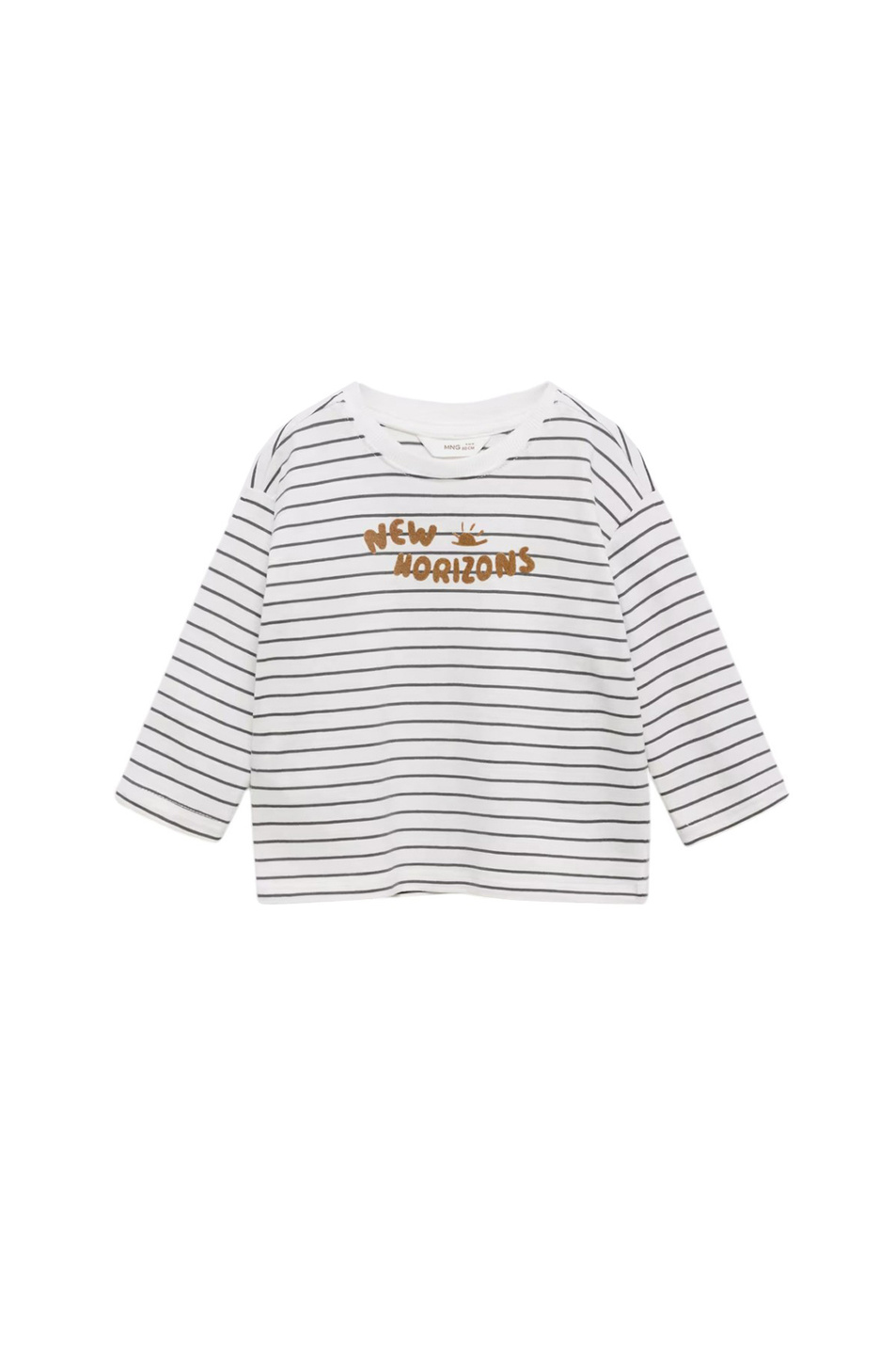 Мальчикам Mango Kids Джемпер HORIZON с принтом (цвет ), артикул 77067920 | Фото 1