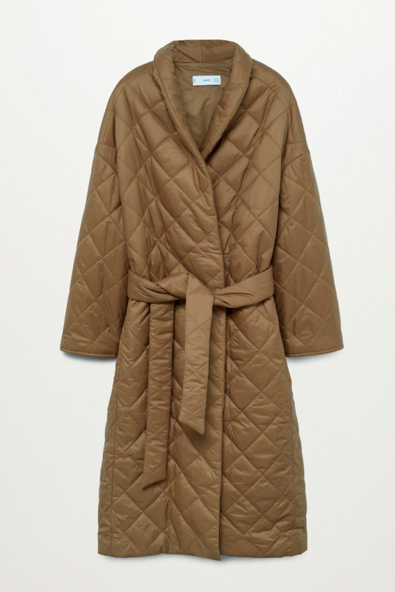 Женский Mango Стеганое пальто VERDURE (цвет ), артикул 77076713 | Фото 1