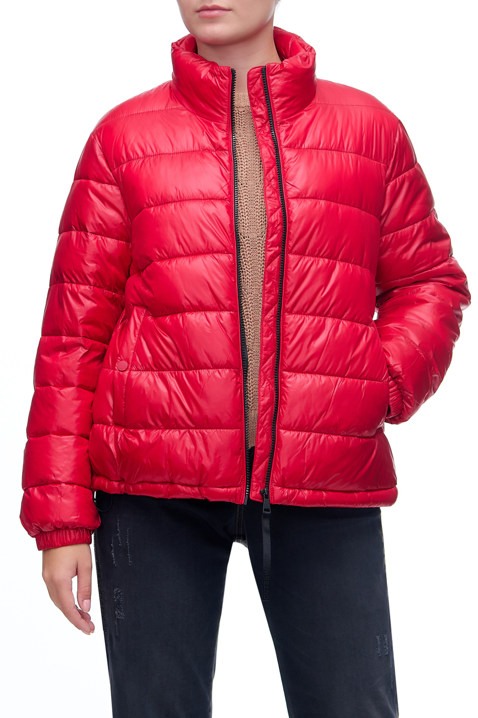 Женский Gerry Weber Стеганая куртка с эффектом металлик (цвет ), артикул 650203-31168 | Фото 1