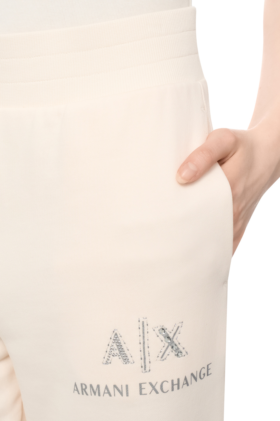 Женский Armani Exchange Брюки из хлопка (цвет ), артикул XW000162-AF11851 | Фото 6