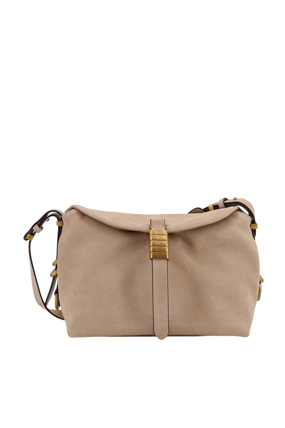 Женский Pinko Сумка SADDLE из натуральной замши (цвет ), артикул 105895A0F6 | Фото 1