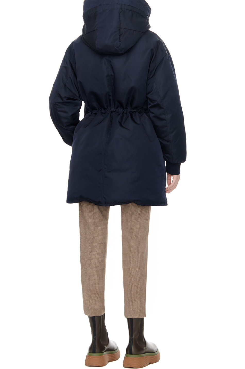 Женский Weekend Max Mara Парка двусторонняя PEPATO свободного кроя (цвет ), артикул 2354960933 | Фото 5