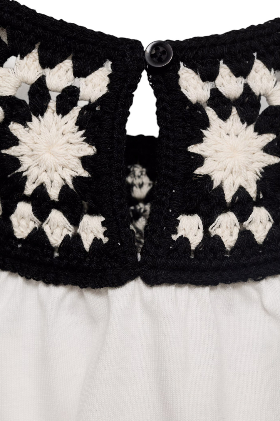 Девочкам Mango Kids Топ CROCHET с вышивкой (цвет ), артикул 87008292 | Фото 5