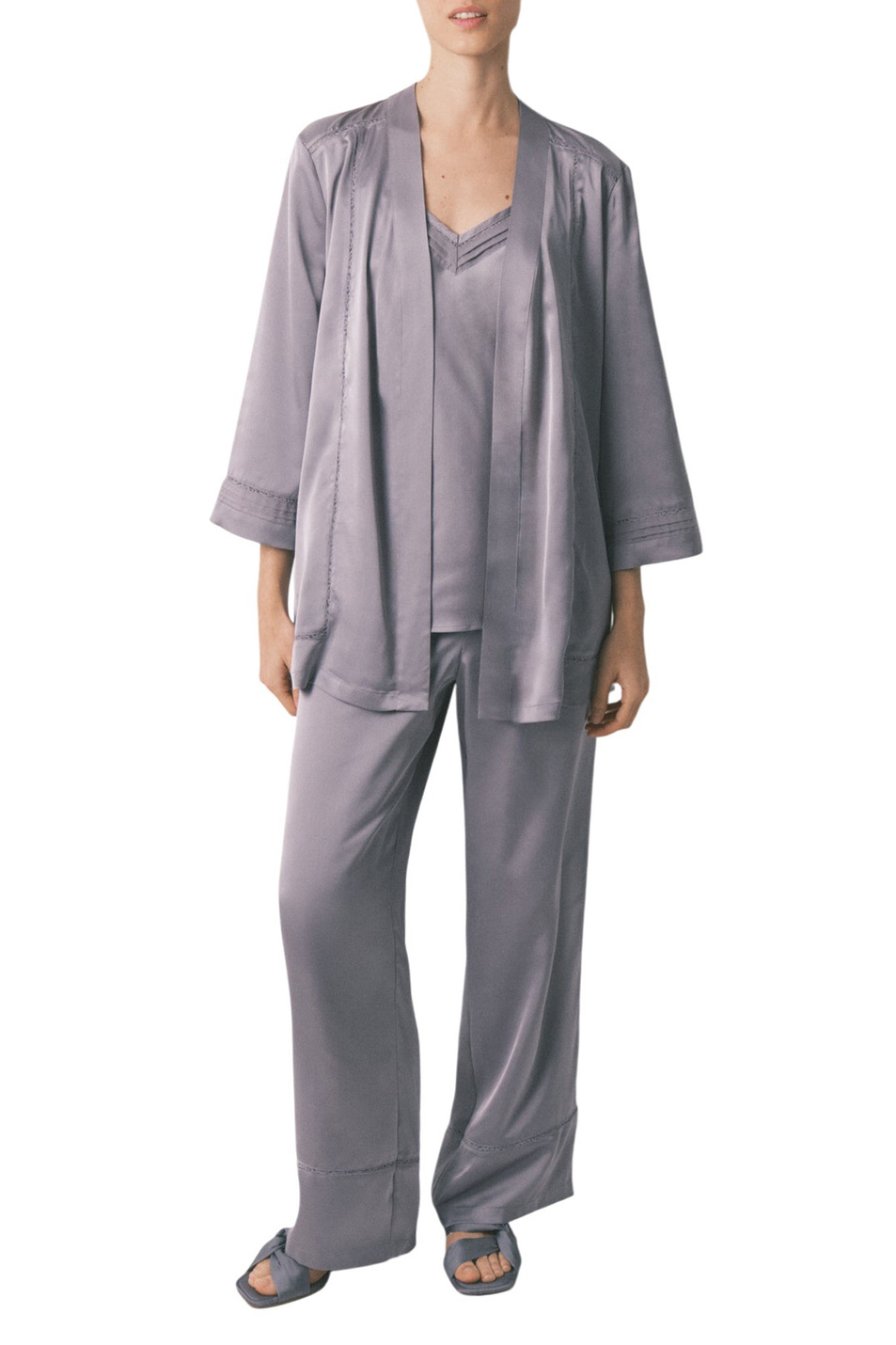 Женский Women'secret Костюм домашний (халат, брюки, топ) (цвет ), артикул 2543701 | Фото 1