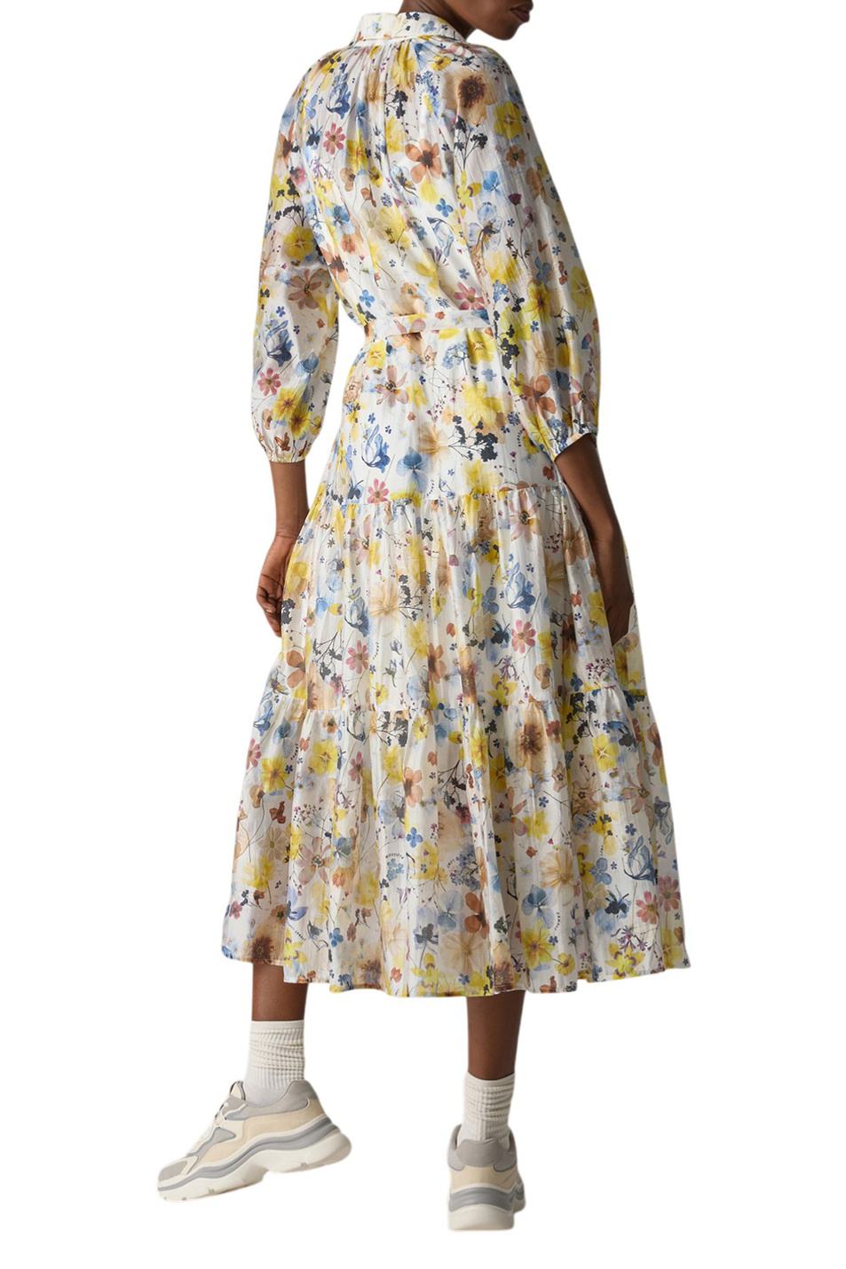 Женский LeComte Платье с цветочным принтом (цвет ), артикул 56-617160 | Фото 4
