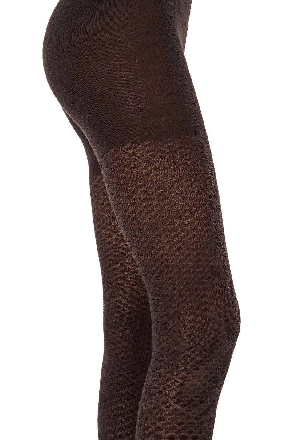 Колготки Merino Pattern|Основной цвет:Коричневый Женский Wolford Колготки Merino Pattern (цвет ), артикул 11347 | Фото 4