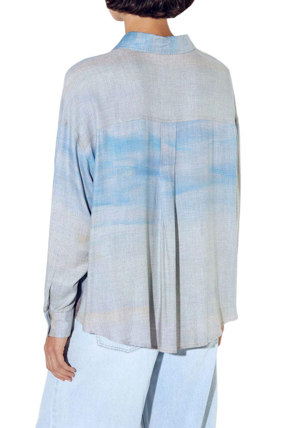 Женский Parfois Рубашка с принтом из вискозы (цвет ), артикул 214629 | Фото 4