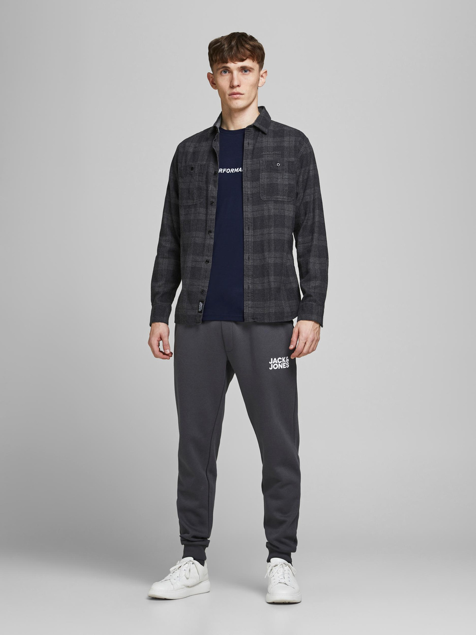 Мужской Jack & Jones Футболка PERFORMANCE (цвет ), артикул 12184954 | Фото 3