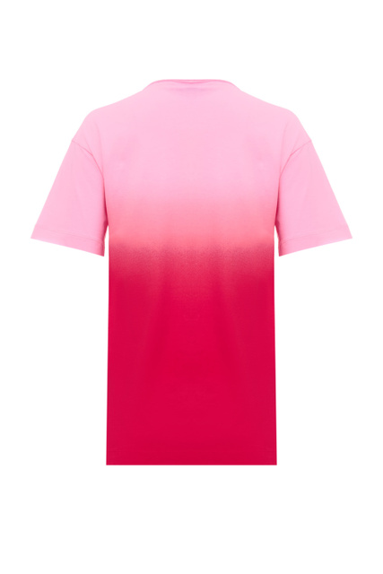 Футболка INKWASH из натурального хлопка с принтом|Основной цвет:Розовый|Артикул:C9710723 | Фото 2