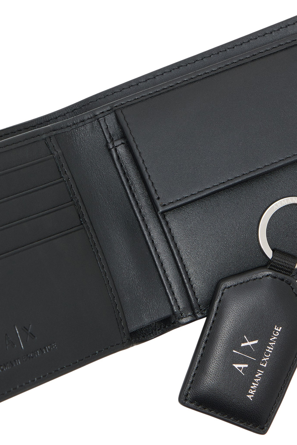 Мужской Armani Exchange Набор аксессуаров (портомне и брелок) (цвет ), артикул 958487-CC845 | Фото 4