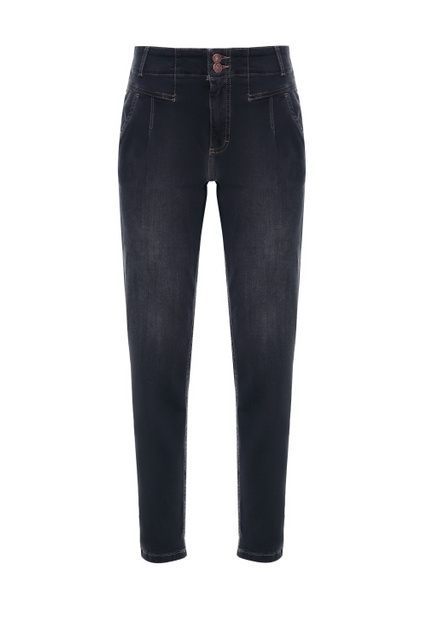 Укороченные джинсы Holly|Основной цвет:Серый|Артикул:346740030 | Фото 1