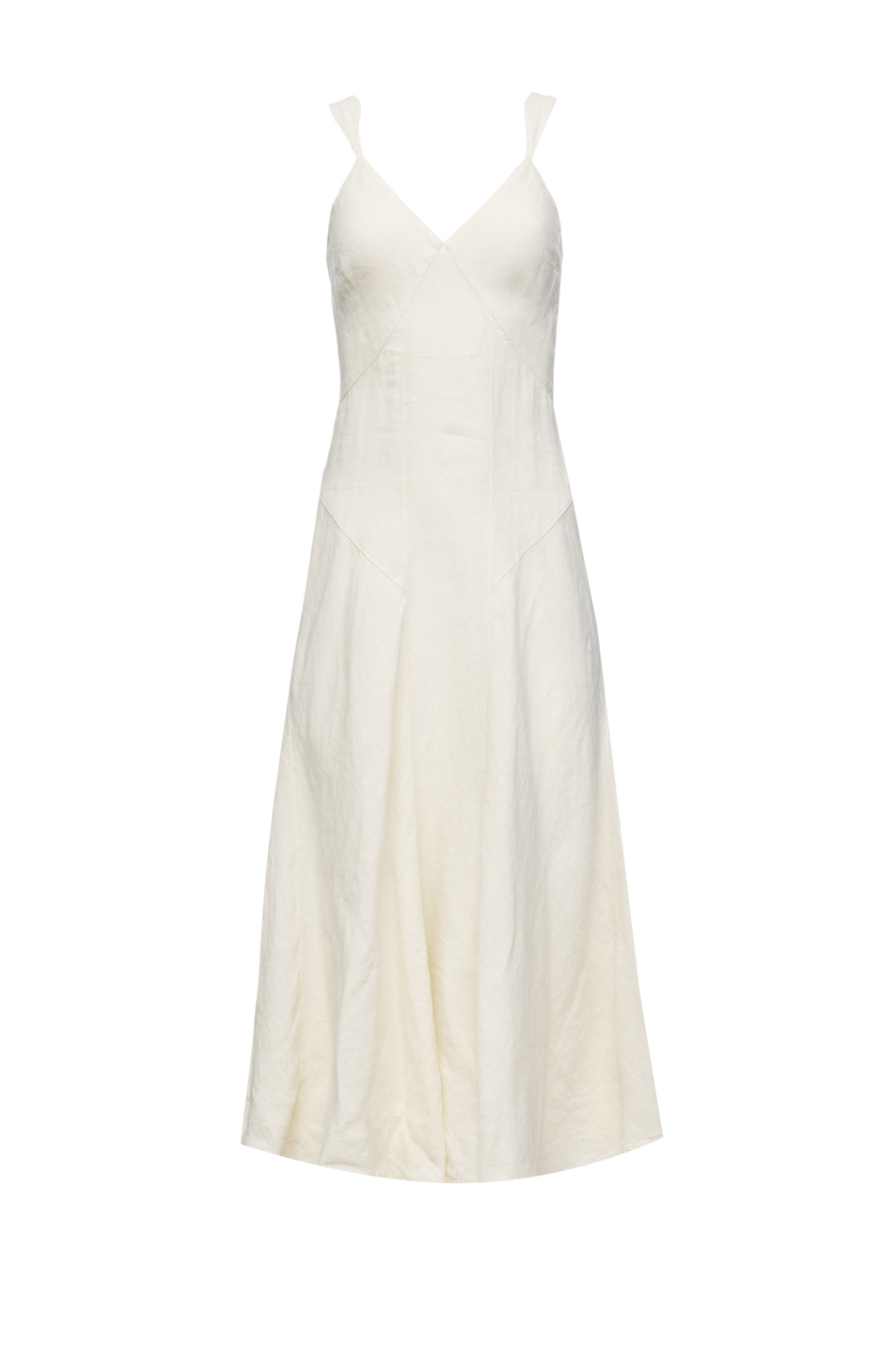 Женский 120% Lino Льняное платье на бретелях (цвет ), артикул V0W49CP000F753000 | Фото 1