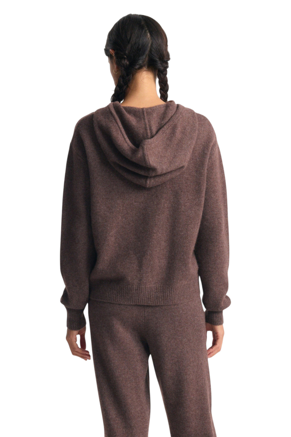 Женский Sporty & Rich Худи Isac из кашемира и шерсти (цвет ), артикул CA00283327BR03 | Фото 5