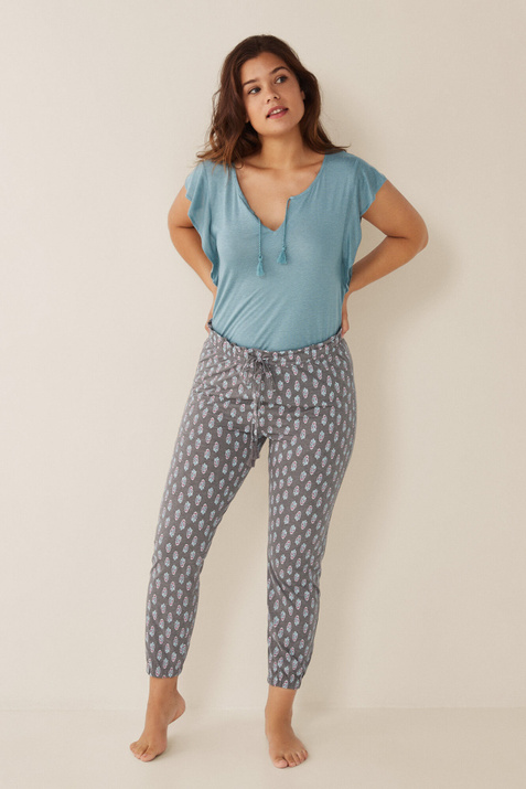 Women'secret Длинные пижамные брюки с цветочным принтом ( цвет), артикул 3706761 | Фото 2