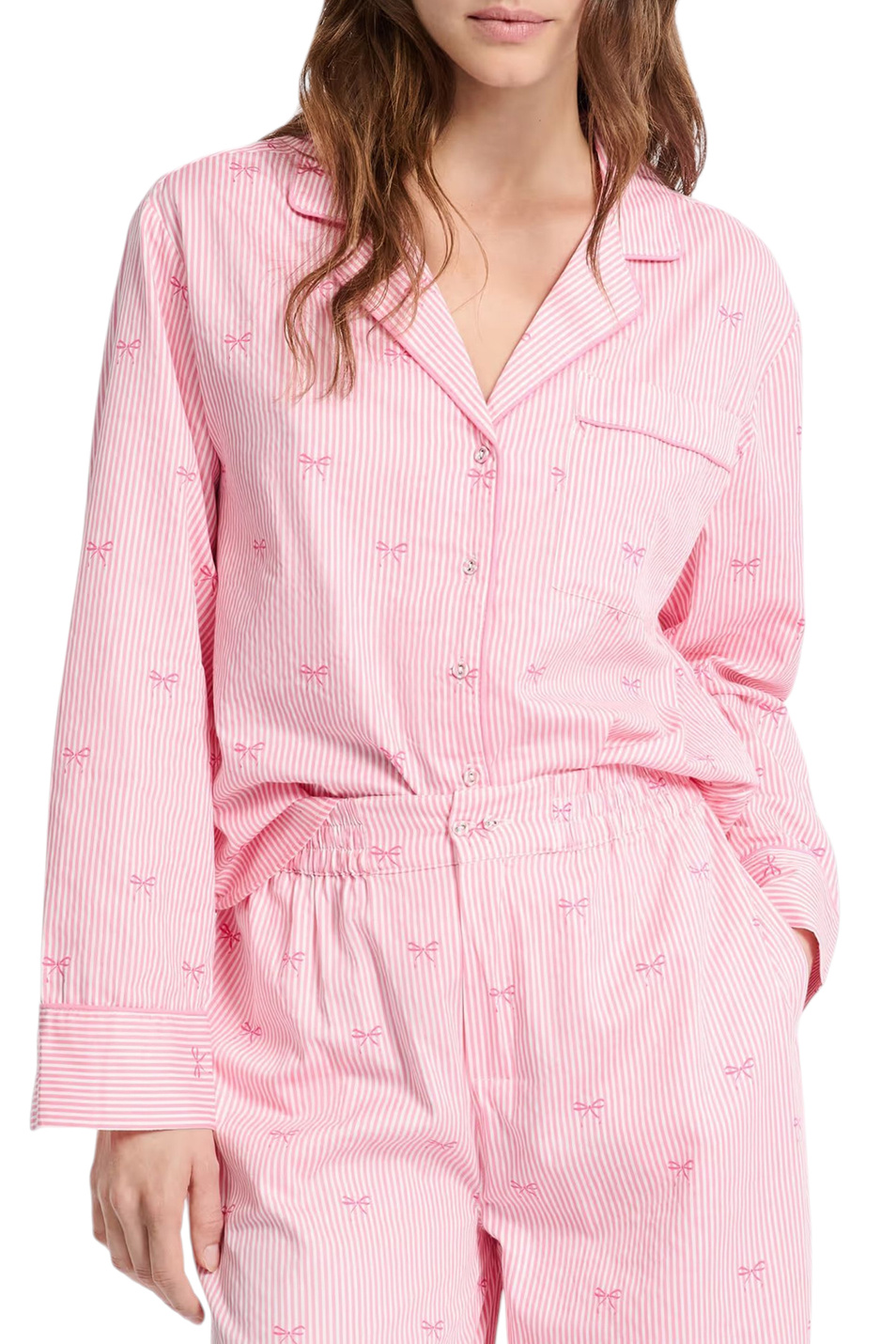 Женский Etam Пижамная рубашка LYNDA с принтом (цвет ), артикул 6556343 | Фото 1