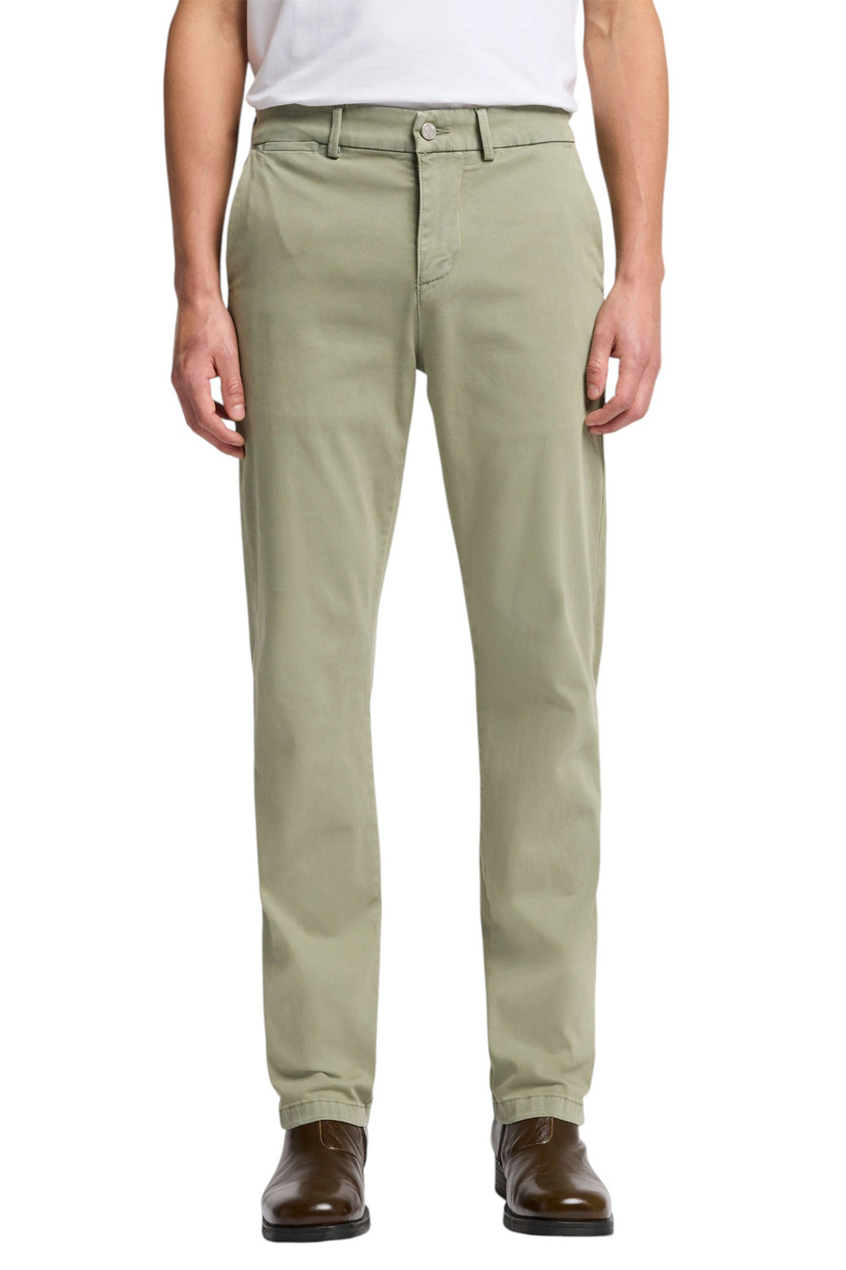 Мужской 7 for all Mankind Брюки-чинос из смесового хлопка (цвет ), артикул 7TSU3T49 | Фото 3