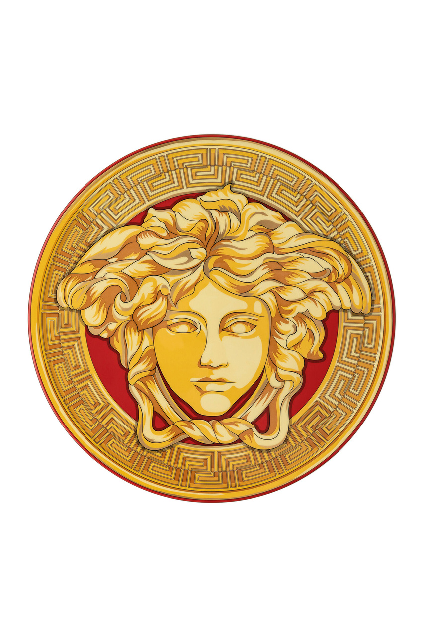 Блюдо Medusa Amplified Golden Coin сервировочное 33 см|Основной цвет:Золотой|Артикул:19300-409956-12843 | Фото 1