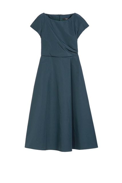 Платье ORATA с присборенными боковыми деталями|Основной цвет:Синий|Артикул:52260529 | Фото 1