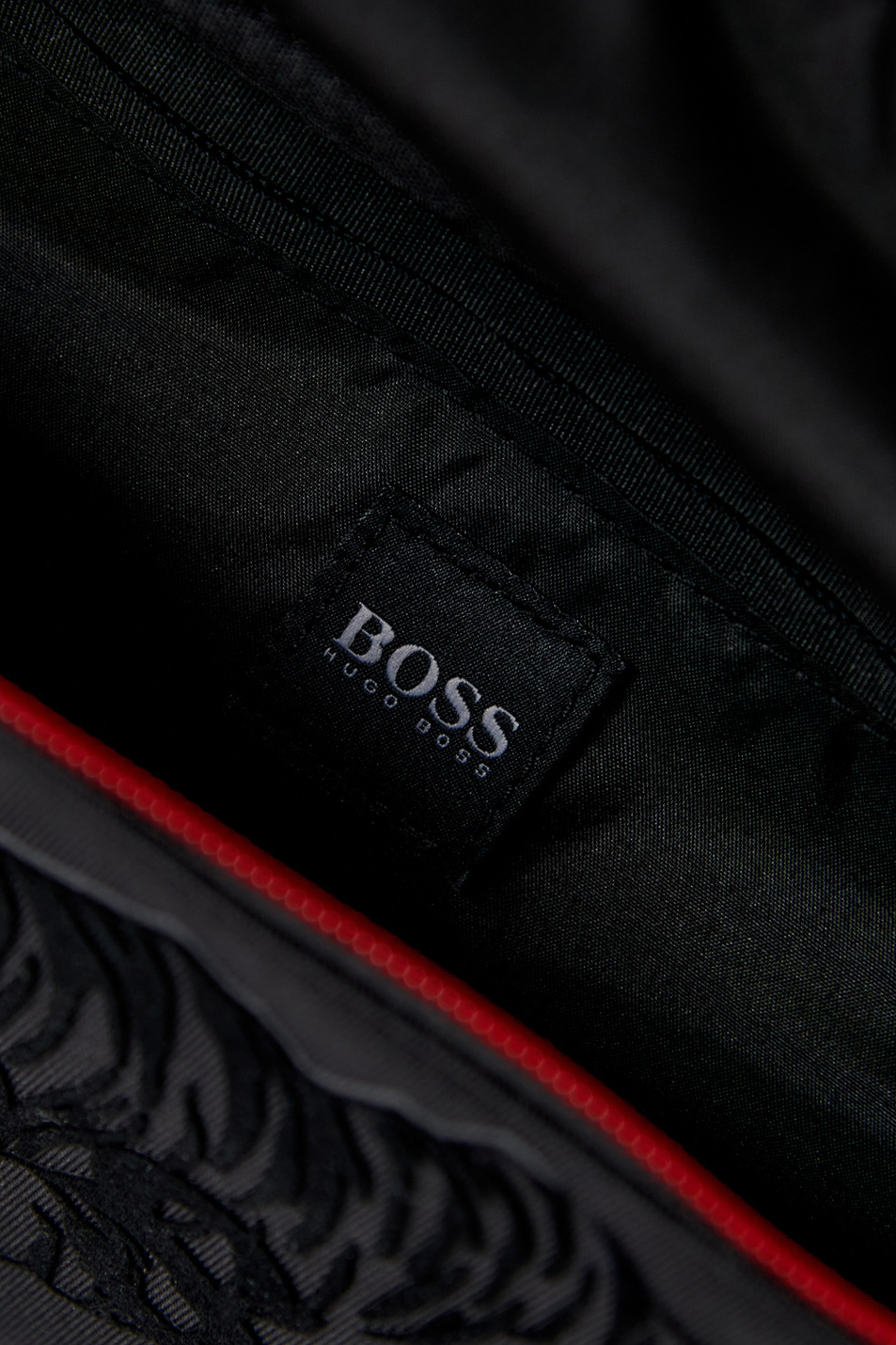 BOSS Поясная сумка с бархатистым логотипом (цвет ), артикул 50466621 | Фото 4