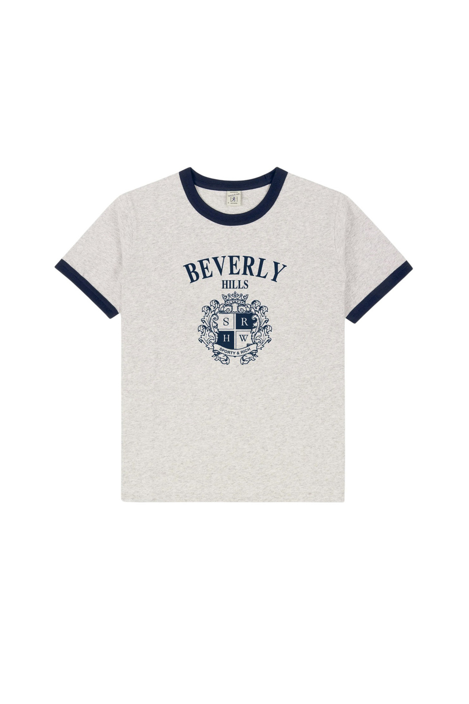 Женский Sporty & Rich Футболка BH Crest (цвет ), артикул TO07376256GY18 | Фото 1