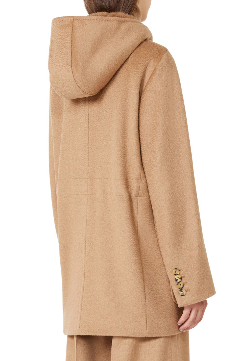 Женский Max Mara Парка из верблюжьей шерсти (цвет ), артикул 2521086082 | Фото 4