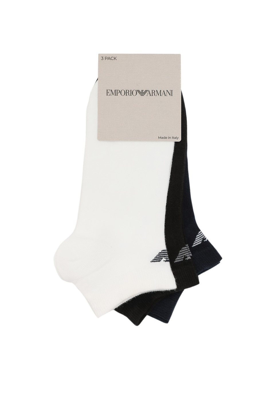 Мужской Emporio Armani Носки в комплекте из 3 пар (цвет ), артикул EM000550-AF14446 | Фото 1