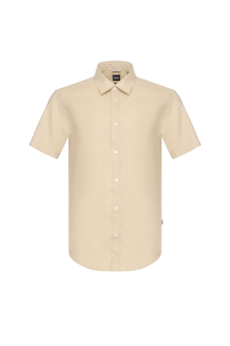 Мужской BOSS Рубашка ROAN из смесового льна (цвет ), артикул 50560743 | Фото 1
