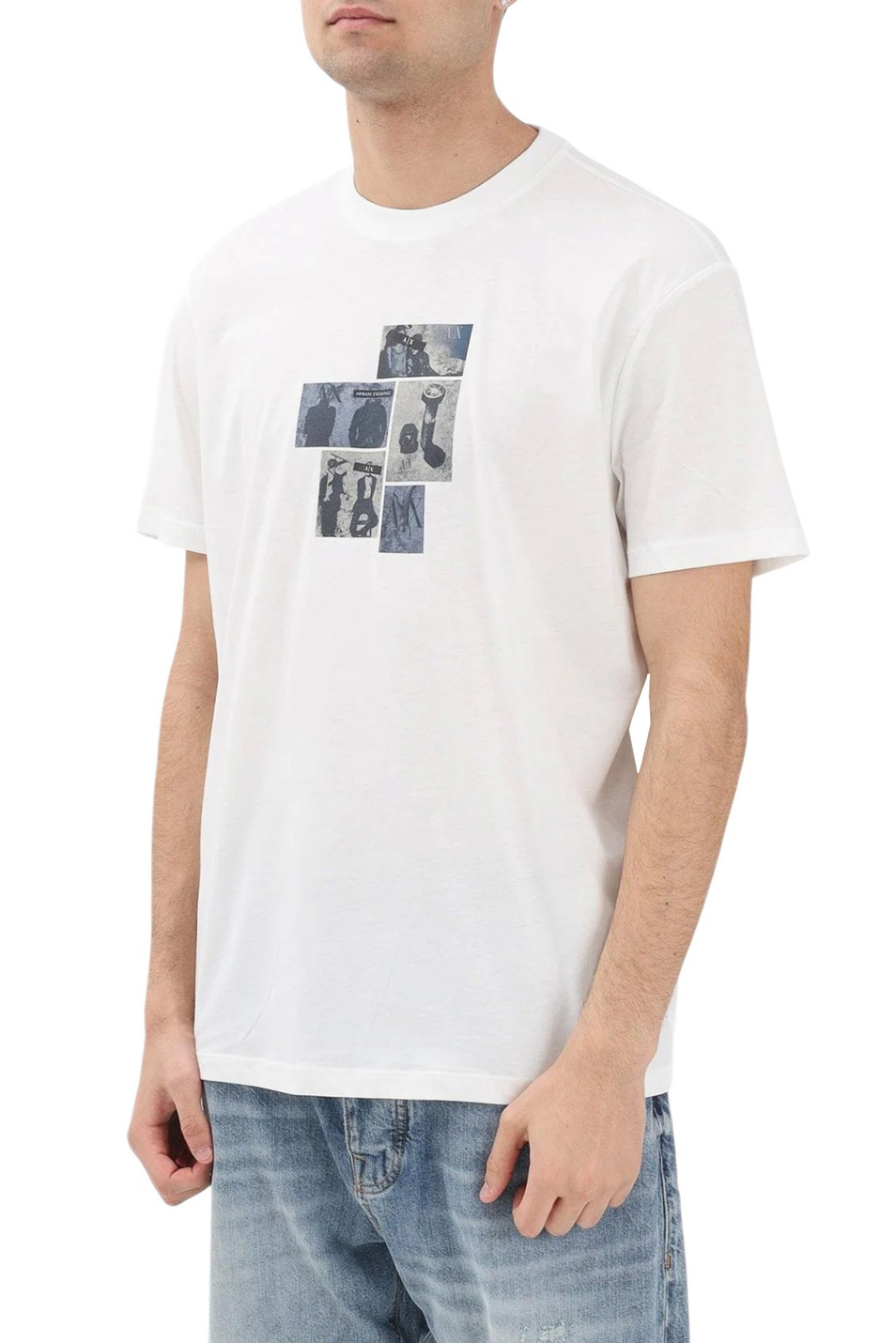 Мужской Armani Exchange Футболка из хлопка (цвет ), артикул XM002780-AF10358 | Фото 2