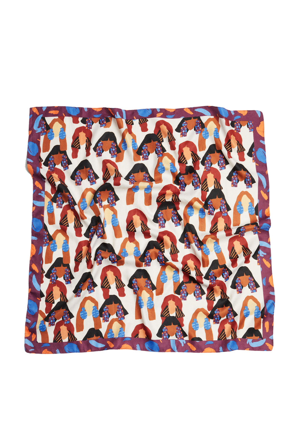 Parfois Квадратный платок с принтом (цвет ), артикул 194166 | Фото 1