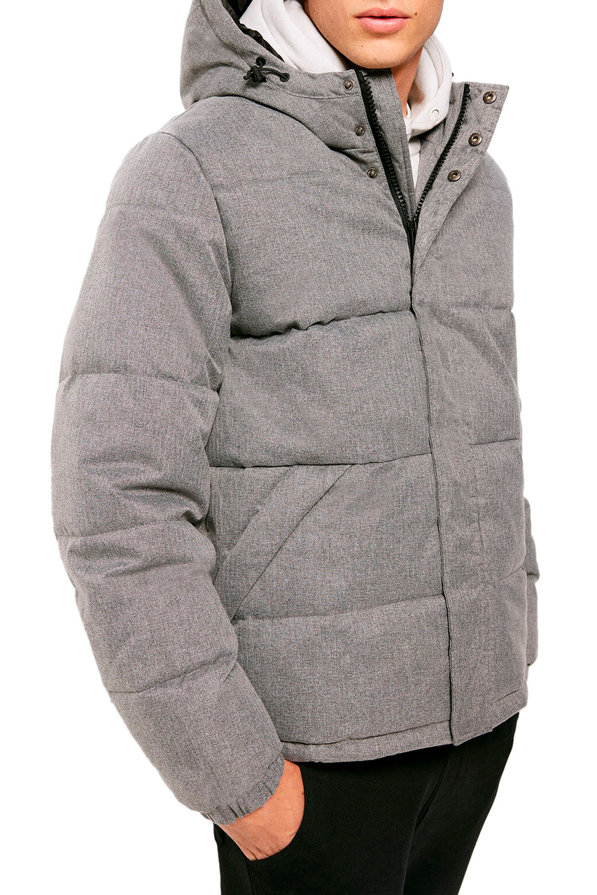 Куртка стеганая|Основной цвет:Серый|Артикул:0956385 | Фото 1